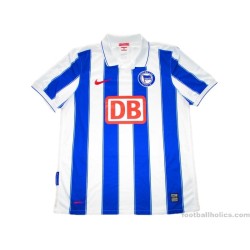 2009-10 Hertha Berlin Nennemann 55 Home Shirt