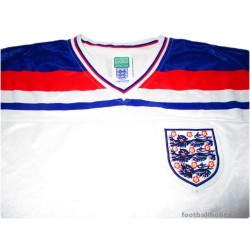1980-83 England Retro Home Shirt