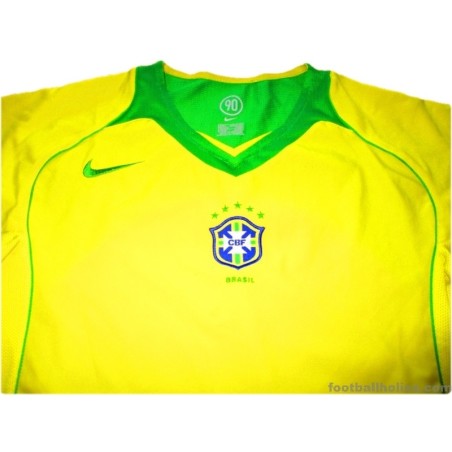 2004-06 Brazil Home Shirt