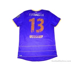 2011-12 VfL Osnabruck Player Issue Wegkamp 13 Home Shirt