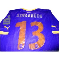 2011-12 VfL Osnabruck Player Issue Wegkamp 13 Home Shirt