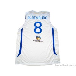2015-16 Skyliners Frankfurt 'FIBA Europe Cup' Match Worn Oldenburg 8 Away Jersey