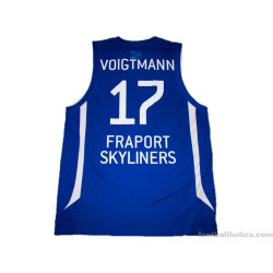2014-16 Skyliners Frankfurt Match Worn Voigtmann 17 Home Jersey