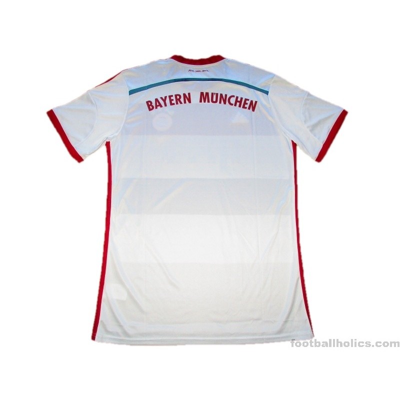 Adidas Bayern Munich Away Jersey 2015/16 - White