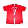 2007-09 Manchester United Ronaldo 7 Home Shirt
