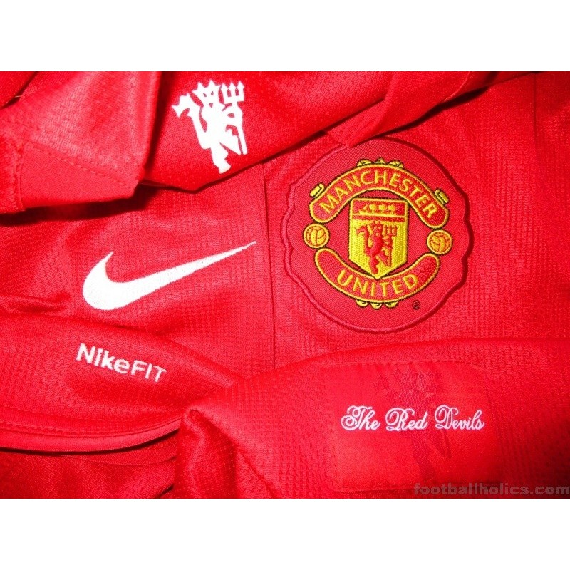 2007-09 Manchester United Home Shirt, Fair