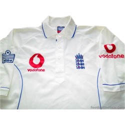 2005-08 England Test Shirt