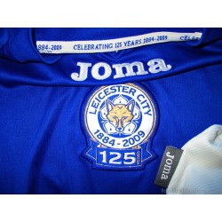 2009-10 Leicester '125 Years' Home Shirt