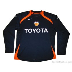 2005-06 Valencia Player Issue Training Top