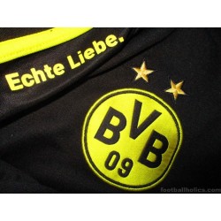 2013-14 Borussia Dortmund Aubameyang 17 Away Shirt