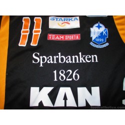 2010-11 IFK Kristianstad Match Worn No.11 Away Shirt
