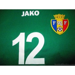 2014-15 Moldova Match Issue No.12 Goalkeeper Shirt