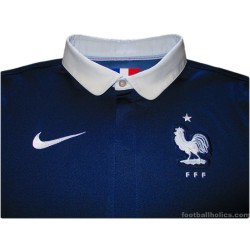 2014-15 France No.8 Home Shirt