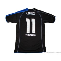 2005-06 HSV Hamburg Lauth 11 Signed Away Shirt