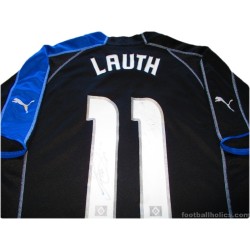 2005-06 HSV Hamburg Lauth 11 Signed Away Shirt
