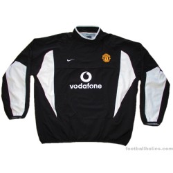 2002-03 Manchester United Player Issue Training Top