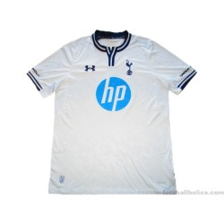 Football, Tottenham Hotspur, 2013/14, signed home jersey. at