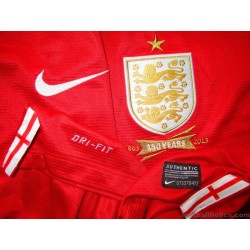 2013 England '150ᵗʰ Anniversary' Away Shirt
