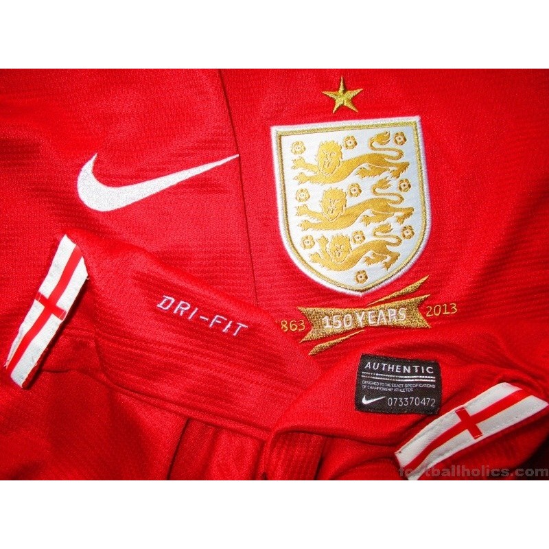 BNWT store Nike England 150 Year Away Kit