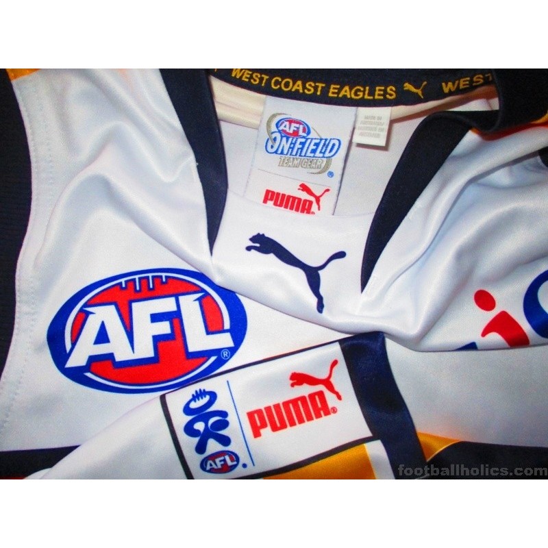 AFL / Puma West Coast Eagles Jersey Size L (s)