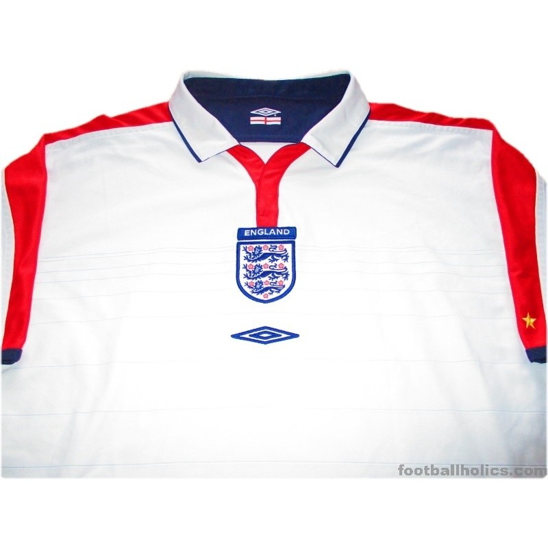 2003-05 England Home Shirt