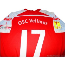 2016-17 OSC Vellmar Match Worn No.17 Away Shirt