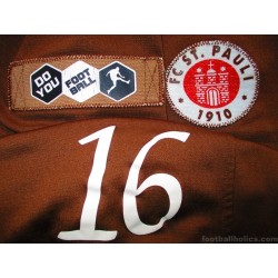 2008-09 St Pauli Player Issue No.16 Sweatshirt