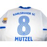 2009-10 Karlsruhe Player Issue Mutzel 8 Away Shirt