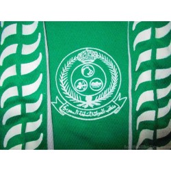 1994-98 Saudi Arabia Army Match Worn No.2 Away Shirt