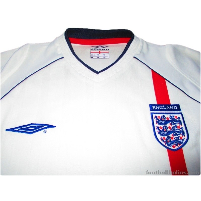 2001-03 England Home Shirt