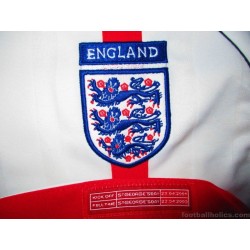 2001-03 England Home Shirt