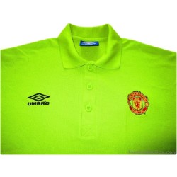 1998-99 Manchester United Polo Shirt