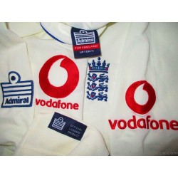 2005-08 England Test Shirt