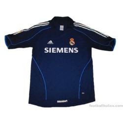 2005-06 Real Madrid Away Shirt