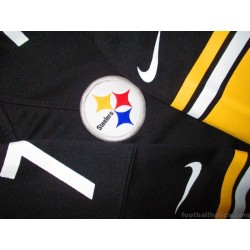 2012-18 Pittsburgh Steelers Roethlisberger 7 Home Jersey