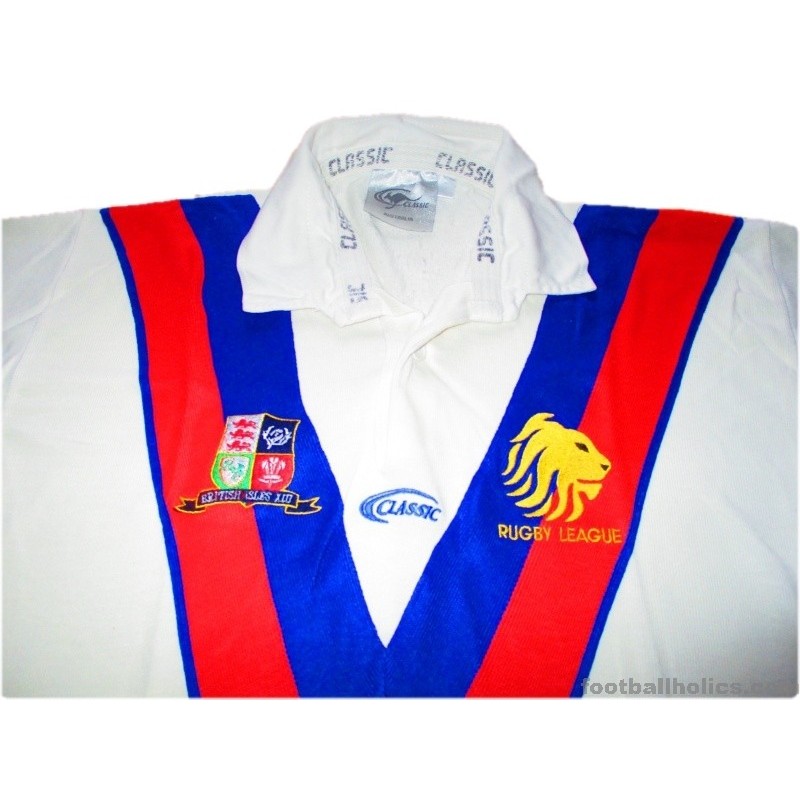 2001-04 Great Britain Rugby League Player Issue Home Shirt
