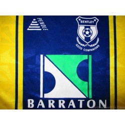 1998-99 Bentley Good Companions Player Issue Home Shirt