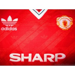 1986-88 Manchester United Home Shirt