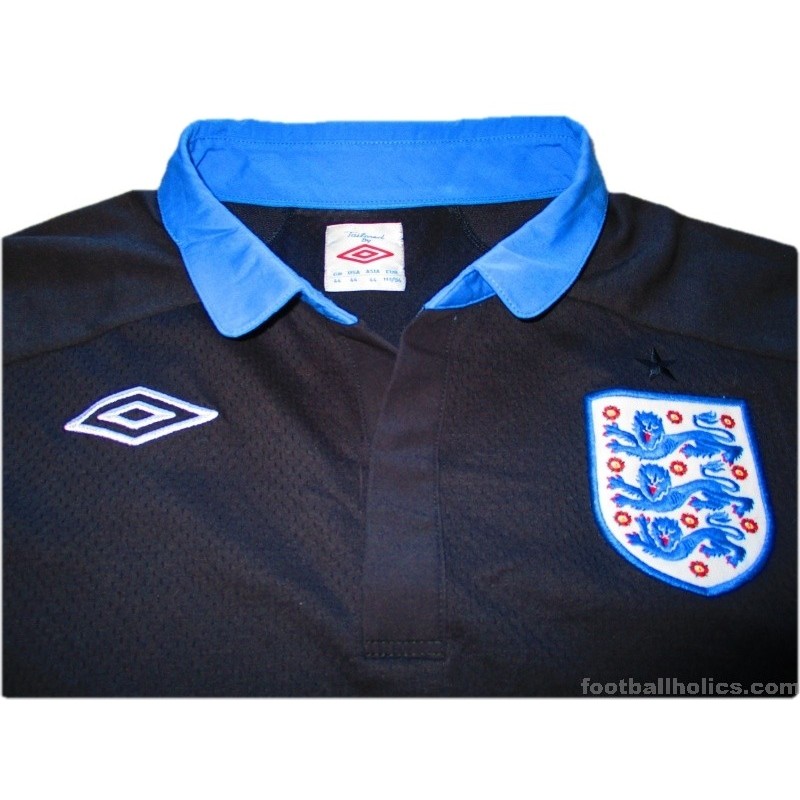 2011-12 England Away Shirt