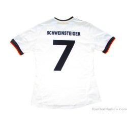 2010-11 Germany Schweinsteiger 7 Home Shirt