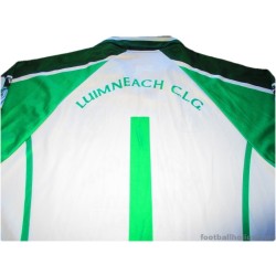 2003-04 Limerick GAA (Luimneach) Match Worn No.1 Goalkeeper Jersey