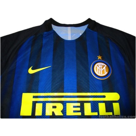 2016-17 Inter Milan Player Issue Home Shirt