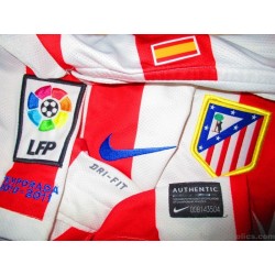 2010-11 Atletico Madrid Home Shirt