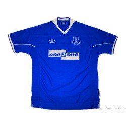 1999-2000 Everton Home Shirt