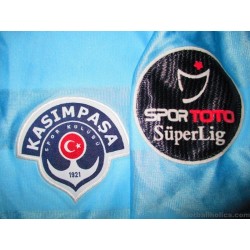 2013-14 Kasimpasa Match Worn Castro 88 Third Shirt