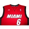 2010-14 Miami Heat LeBron James 6 Alternate Jersey