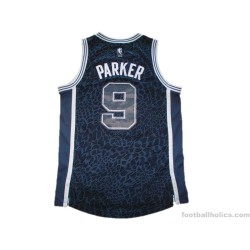 2013-14 San Antonio Spurs Parker 9 Limited Edition 'Crazy Light' Swingman Jersey