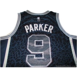 2013-14 San Antonio Spurs Parker 9 Limited Edition 'Crazy Light' Swingman Jersey