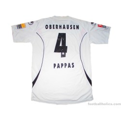 2009-10 Rot-Weiss Oberhausen Match Worn Pappas 4 Home Shirt