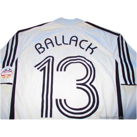 2005-07 Germany Ballack 13 Home Shirt